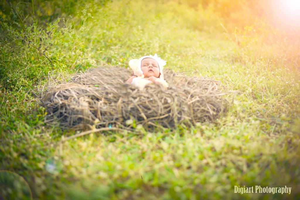 Newborn photography baby girl photoshoot Hyderabad digiart photography hitech city opposite inorbit mall