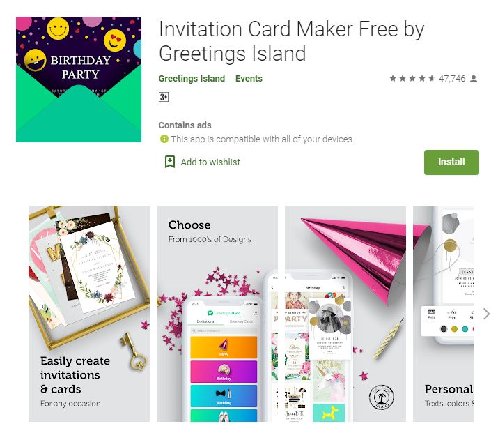 6 Best Mobile Apps To Create Your Wedding E-Invites For FREE