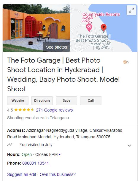 Fotogarage google
